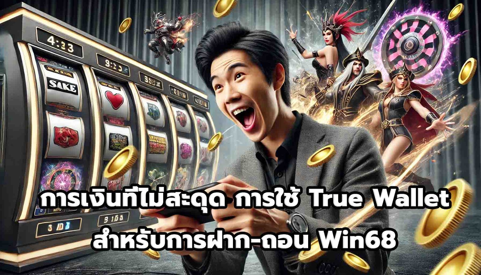 การเงินที่ไม่สะดุด การใช้ True Wallet สำหรับการฝาก-ถอน Win68-5