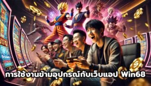 การใช้งานข้ามอุปกรณ์กับเว็บแอป Win68-8